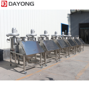 Wheat Flour Mirror Polishing Bag Dump Station Semi-automatic Sack Discharge Station