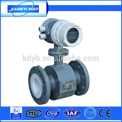 acid flow meter electromagnetic flowmeter