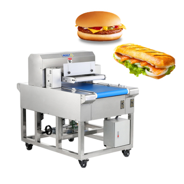 Commerciële elektrische hamburgerbun Slicer Machine: efficiënte broodsnijoplossing voor restaurants en voedselbedrijven