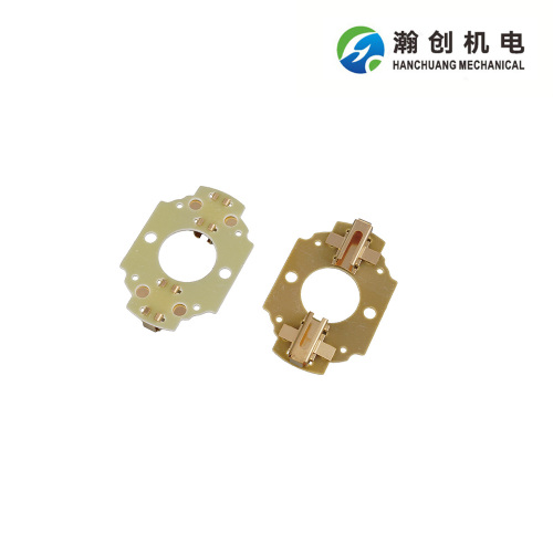 Componente de suporte de escova durável para ventiladores de resfriamento de veículos