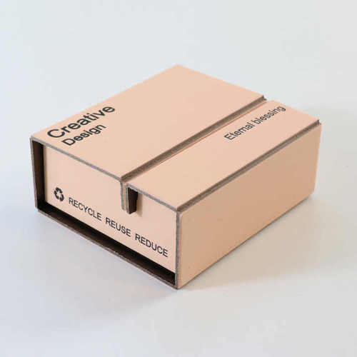 two folding gift cosmetics storage pe film box