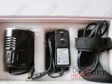 Ip65 Waterproof Head Lamp, Ab S6 3*cree T6 Led Bike Lights Of 3000 Lumen With 4400mah Li-ion Battery