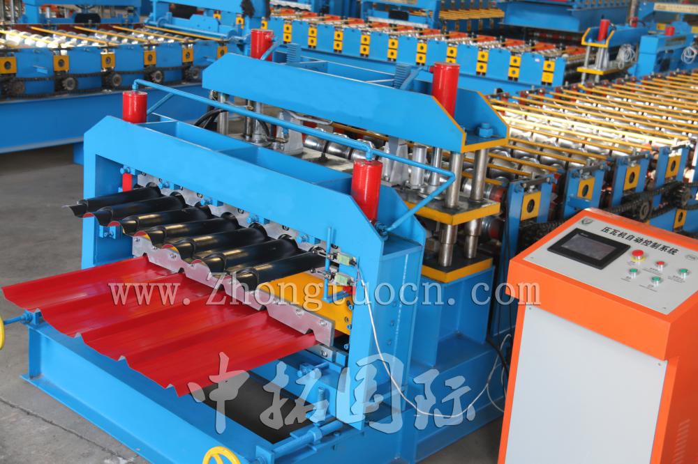 Double Layer Metal Roof Roll Forming Production Line