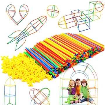 Creative building fort tent plastic building blocks