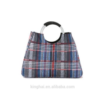 600D polyester shopping bag with handle