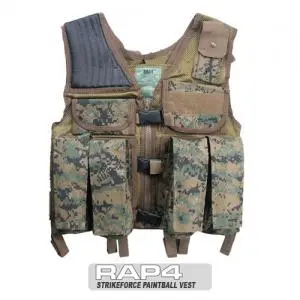 Strikeforce Paintball Vest