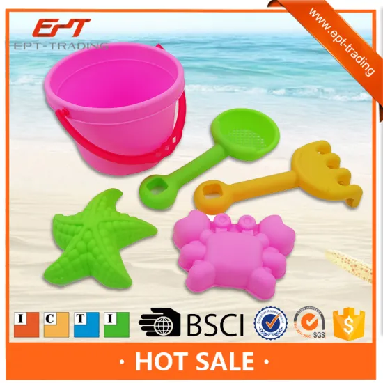 Manufacturer plastic colorful non-toxic beach sand molds kids toys
