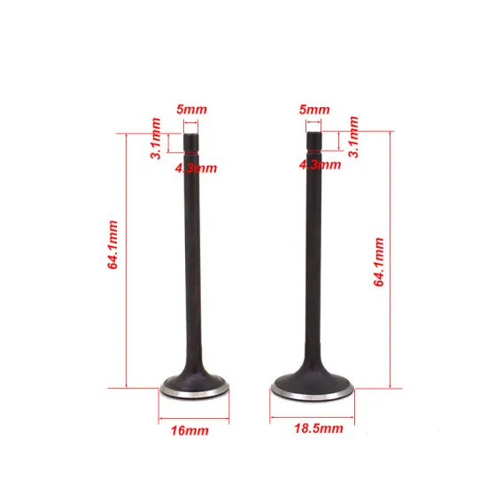 GY6-50 139QMA 139QMB Motorcycle Engine Intake Exhaust Stem Valve Guide Oil Seal Kit