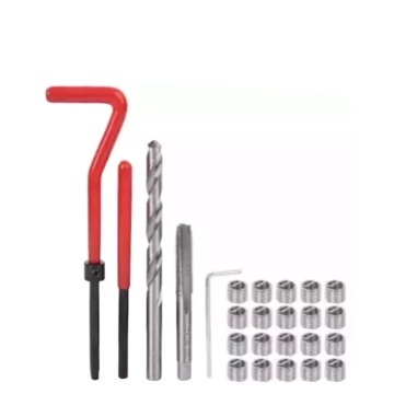 131-Piece Metric Thread Repair Tool Kit with Tap Iron Socket Wrench