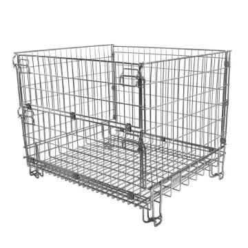 Good Quantity Stackable Mesh Pallet Cages
