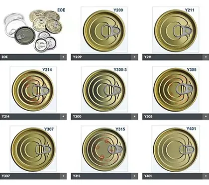 Food can Beverage can Lids