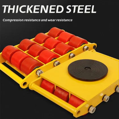 Heavy Duty Construction Transport Roller Moving Skates Tank