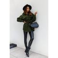 Women's Winter Trench Coats Lapel Outwear