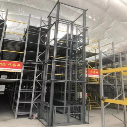 Hydraulic Goods Lift for Storage Shelves and Racking Systems