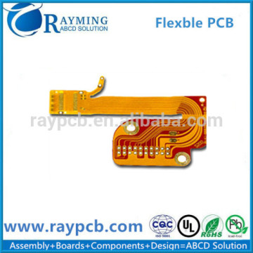 yellow solder mask flexible pcb for lcd