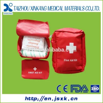 CE/ISO13485/FDA wholesale nylon first aid bags with contents first aid bags
