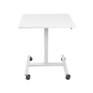 Single Column Gas Lifting Adjustable Pneumatic Standing Desk