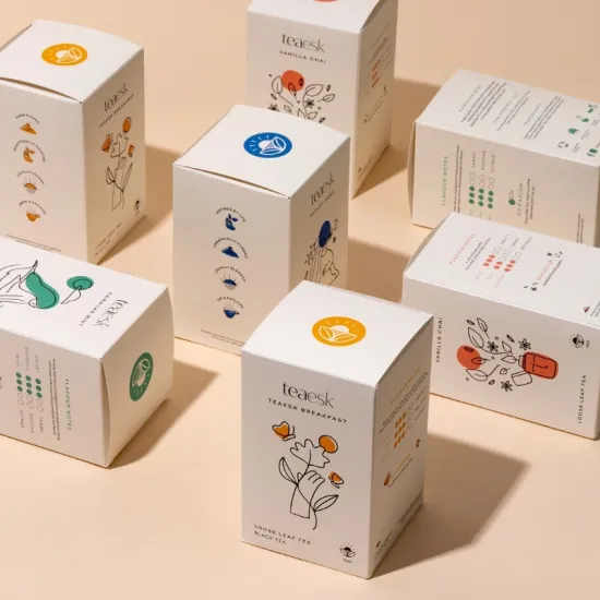 Personalised Tea packaging Boxes