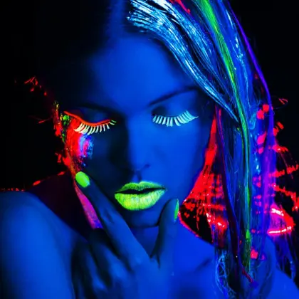 Neon Nights Body Paint Black Light Face Paint