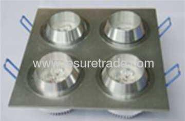 Led Downlights 4 In 1 1wx3 Oxeye Square Led Ceiling Light 