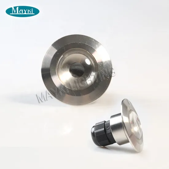 Mayki 304 Fiber Optic End Caps Fitting for Ceiling & Wall with 44mm x 48mm Dia. for 4mm to 10mm Optical Fiber Cable