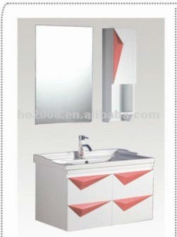 Popular Modern Bathroom Wood Cabinet Combo