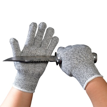 HPPE Anti-Cut M Size Safety CE Certified Food Grade Protective Gloves