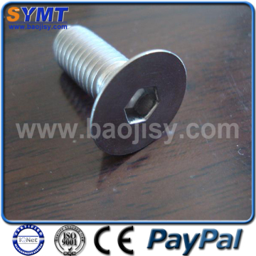 DIN7991 Gr5 Titanium countersunk head cap Screw