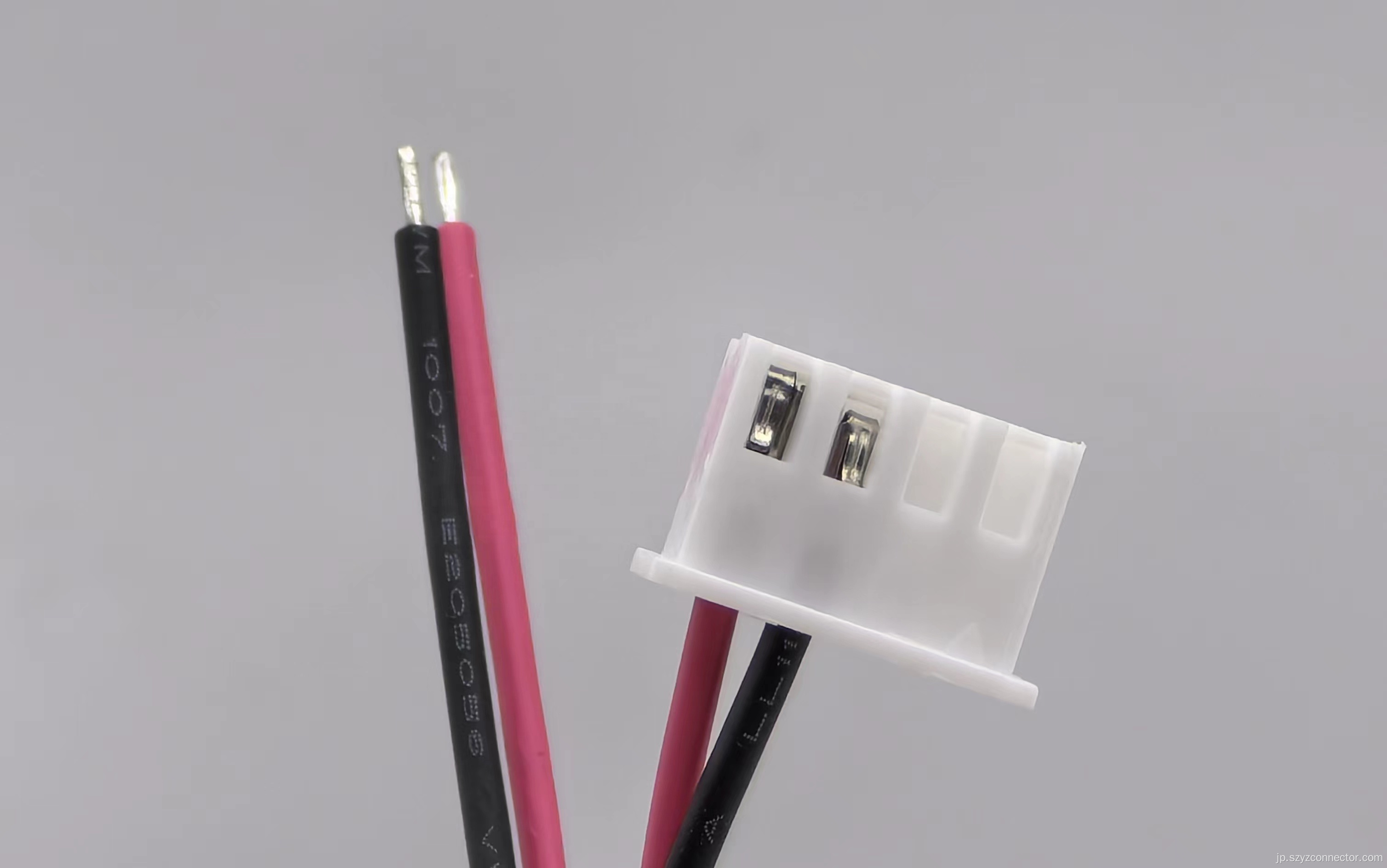 サーボワイヤーハーネス 4Pのみインサート2P