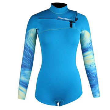 Seaskin Long Sleeves Short Legs Surfing Spring Wetsuits