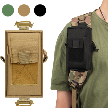 ตัวจัดระเบียบกระเป๋าเครื่องมือ Molle ที่กำหนดเองสำหรับอุปกรณ์เสริมไฟฉายโทรศัพท์และอุปกรณ์เสริม EDC