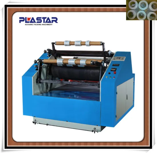 film rewind rewinding machine for change big roll into small