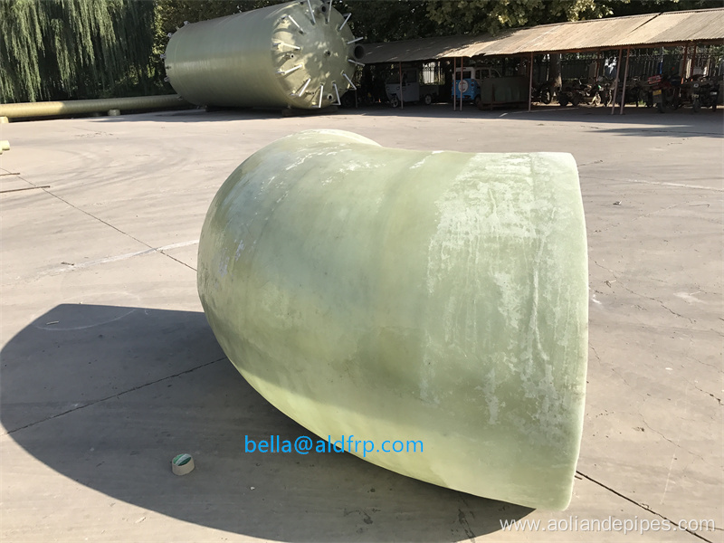 Professional dia400mm FRP pipe fittings FRP flange