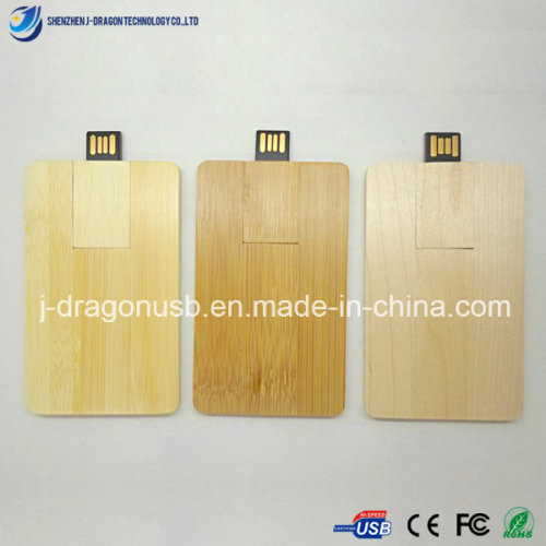 Wooden Business Card USB Flash Drive