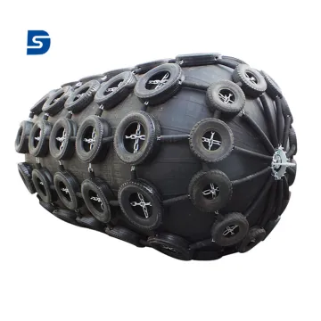 BV Certified Yokohama Pneumatic Marine Rubber Fender with Aircraft Tyre