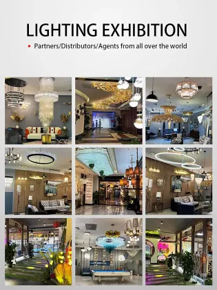 G-Lights Customized LED Wood Pendant Light