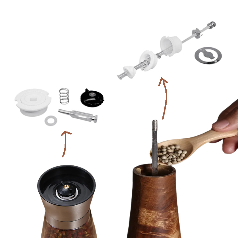 Pepper Grinder Mechanism