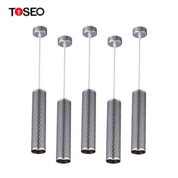 Modern Surface Mounted Chandeliers with Pure Aluminium Frame for Living Room
