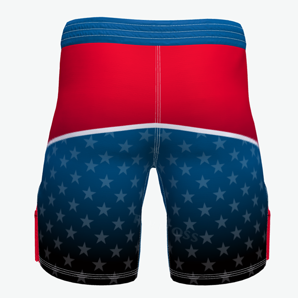 Mens Combat Shorts Back Mens Combat Shorts Back