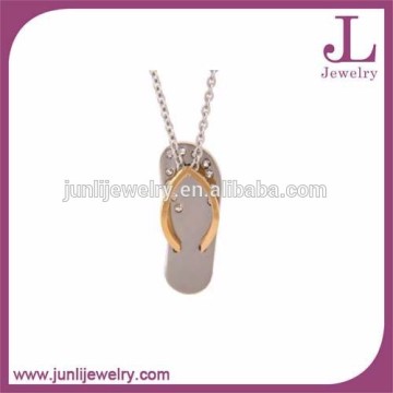 China Factory Price Stainless Steel Flip Flop Pendant