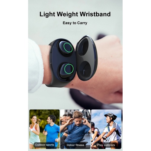 Long Play Time Wireless Bluetooth Earbuds for Running
