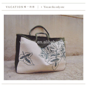 new design portable Fashion Canvas Bag for girls