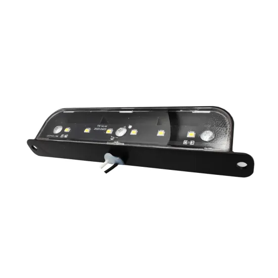 LED Emergency Lights for Trucks, Buses, and Cars: Slim Design License Plate Illumination