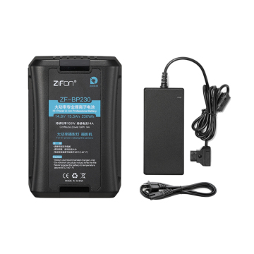 15500mAh BP230V Lithium Ion Battery with USB Interface for Broadcast Cameras and LED Fill Lights