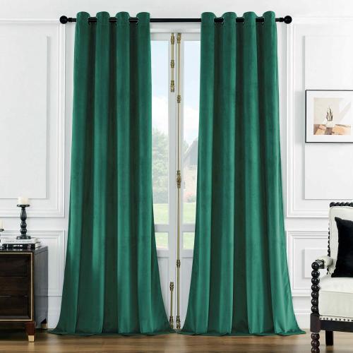 Réduction du bruit chambre 2 pcs rideaux en velours