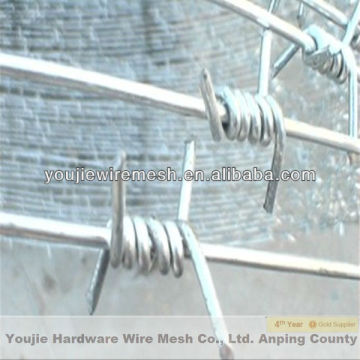 barbed wire fencing galvanized twisted barbed wire