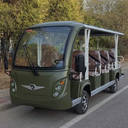 14-seat five-row sightseeing car