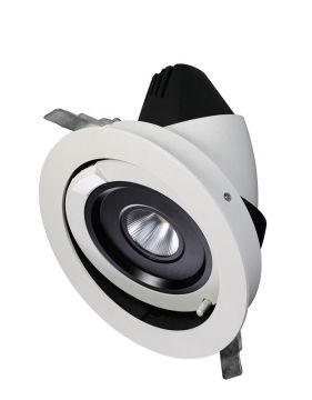 High Lumen 6 Inch Eyeball Trim For Living Room, Shopping Mall 35,000 Hrs Lifetime