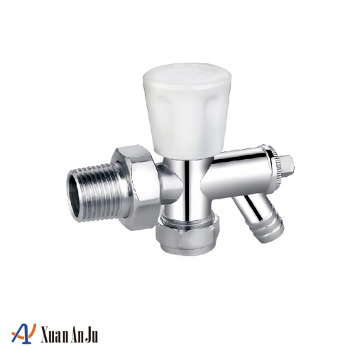 Vanne d'angle sophistiquée alliant beauté et praticité