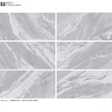 Chinese Ceramic Tiles Marble Look 60x60 60x120 Full Polished Floor Tiles